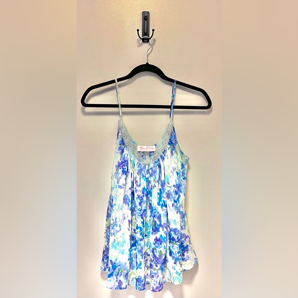 OSCAR DE LA RENTA SLEEPWEAR - Colorful Tank Top w/ Adjustable Straps **NEW!!🎁**